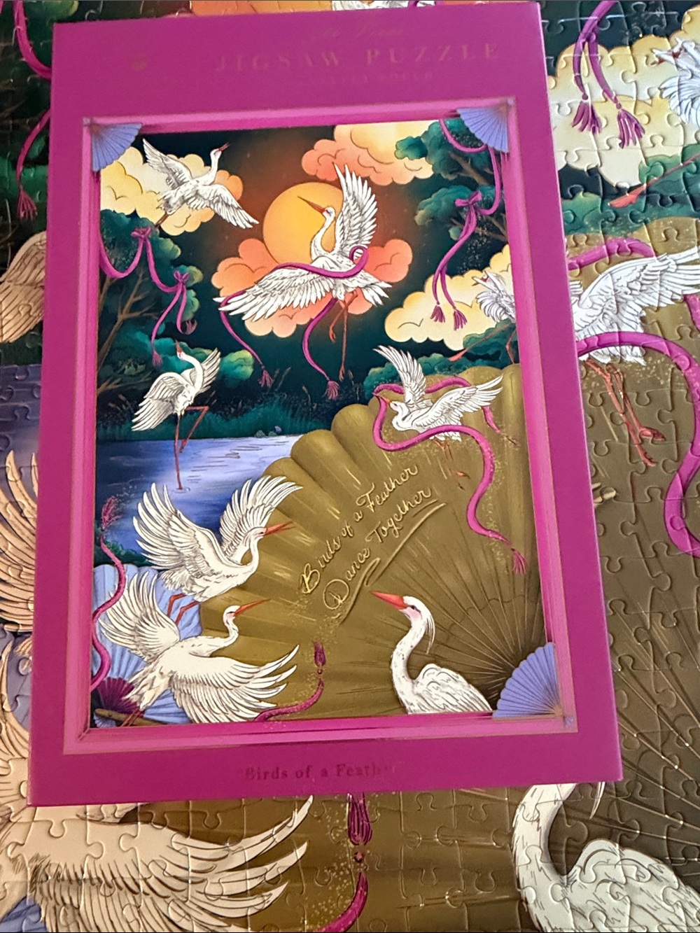 Puzzle by Good JuJu Ink. 500ct  Birds of a Feather